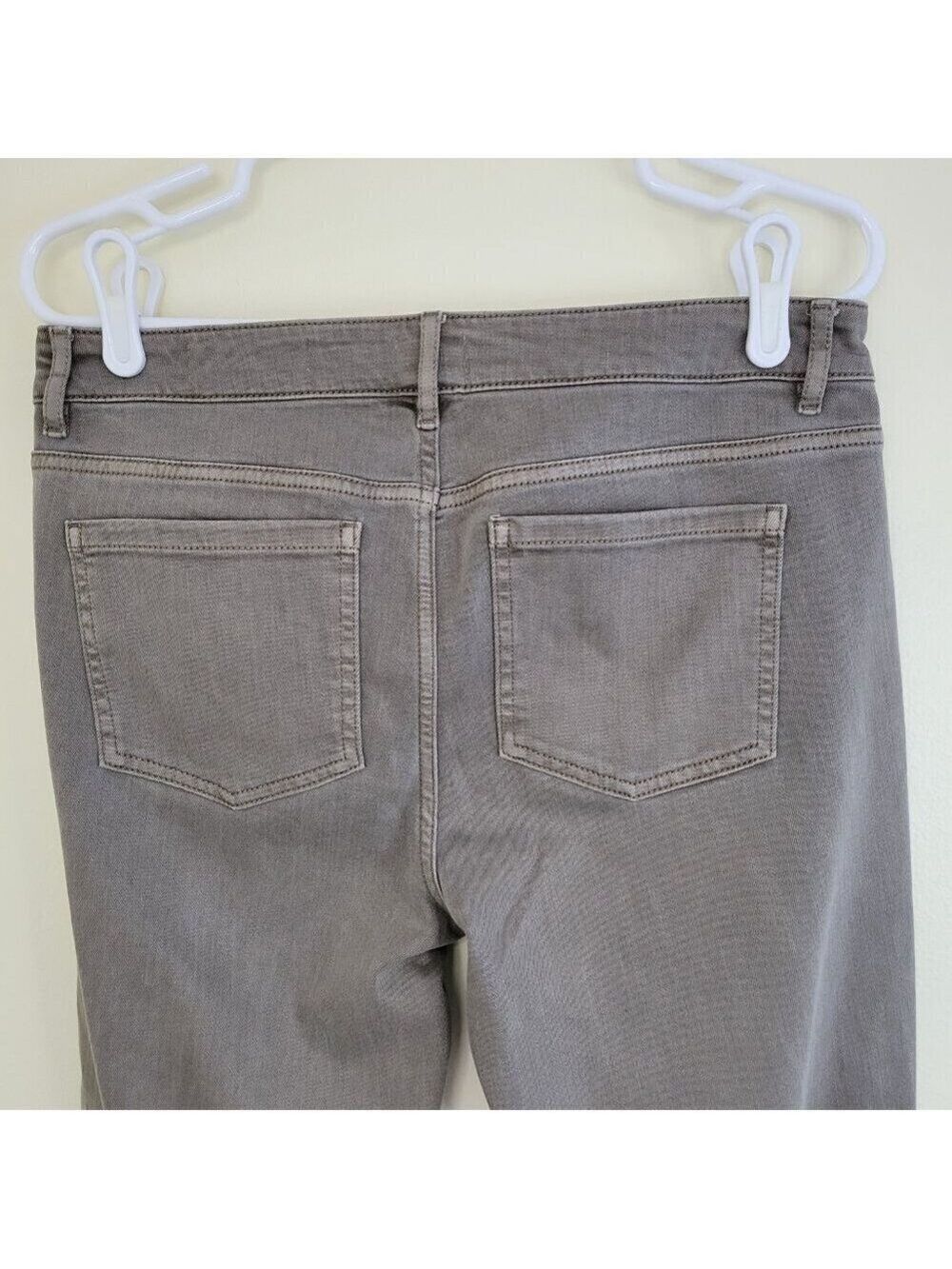 J. Jill Denim Boyfriend Straight Leg Ankle Jeans Gray Women's Size 6 - Picture 7 of 13